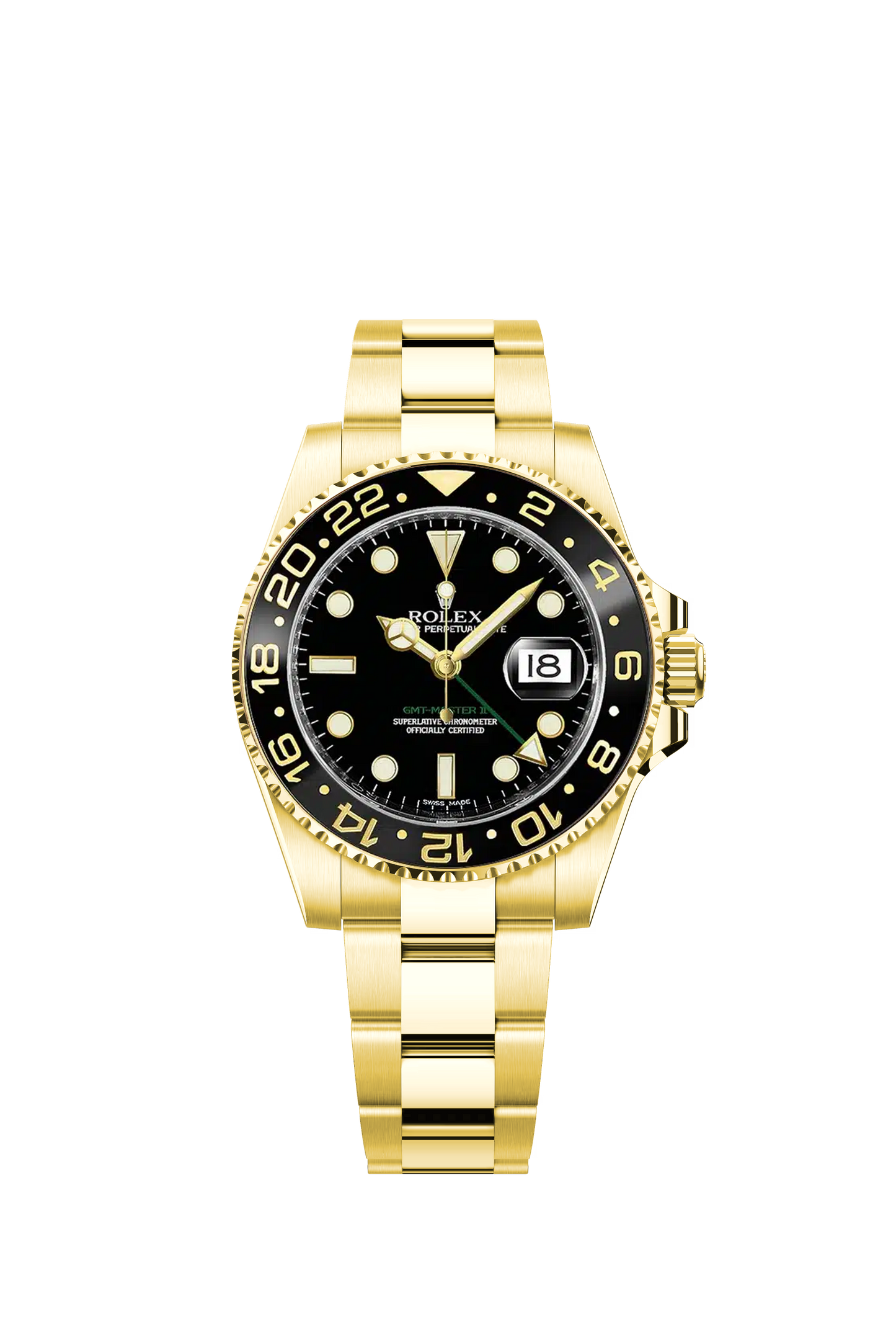 GMT-Master II 40 mm Oystersteel Ref. 116718LN