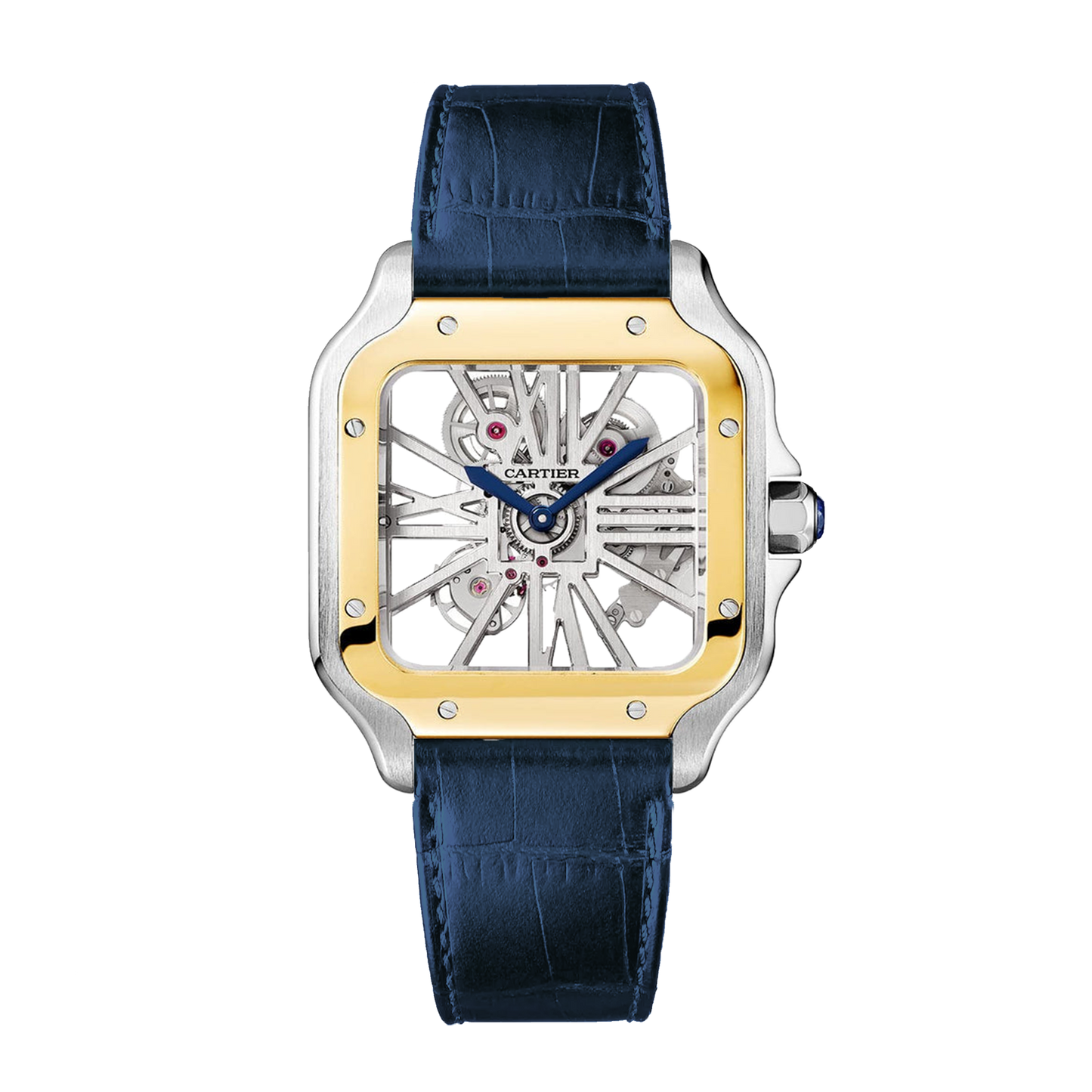 Cartier Santos de Cartier Skeleton Large WHSA0019
