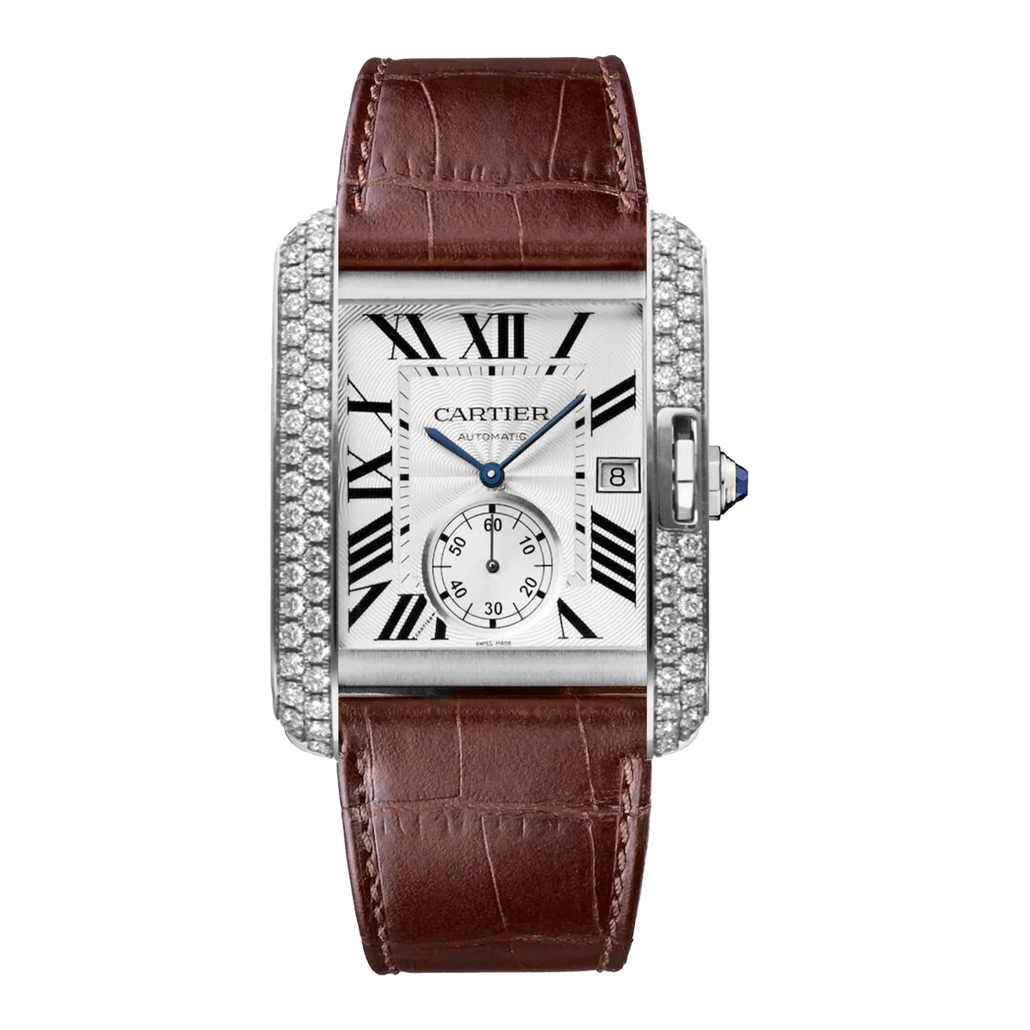 Cartier Tank MC 16934 Rose Gold Diamond