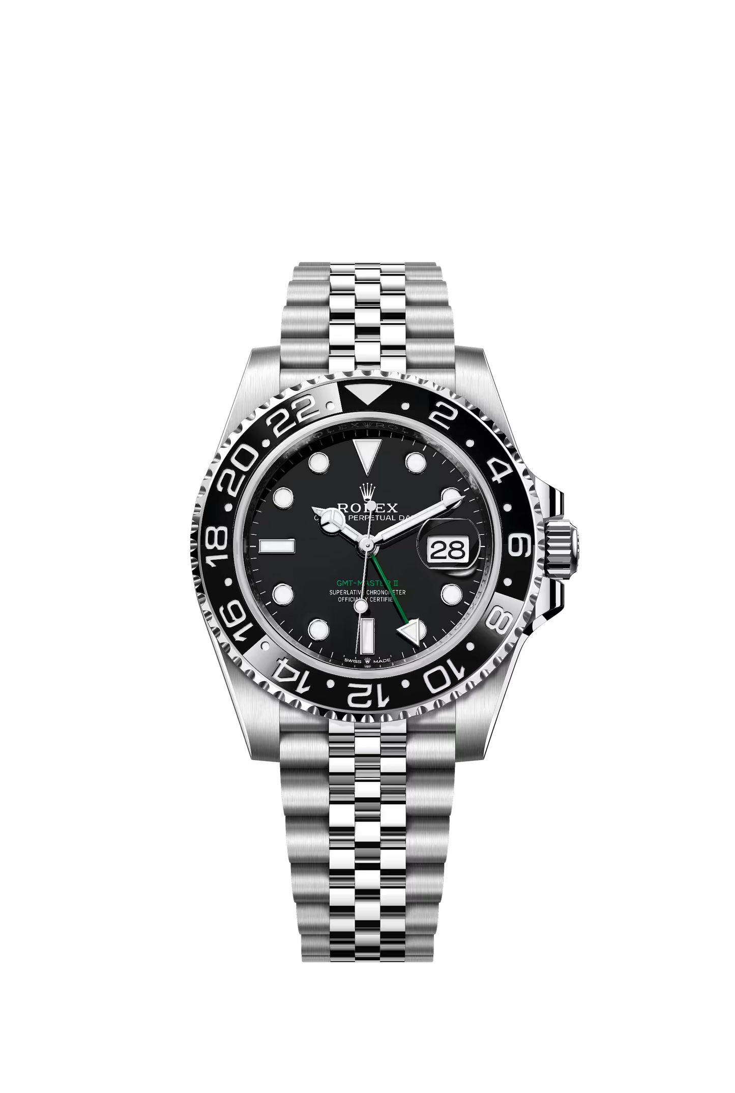 GMT-Master II 40 mm Oystersteel Ref. 116710LN (Mod)
