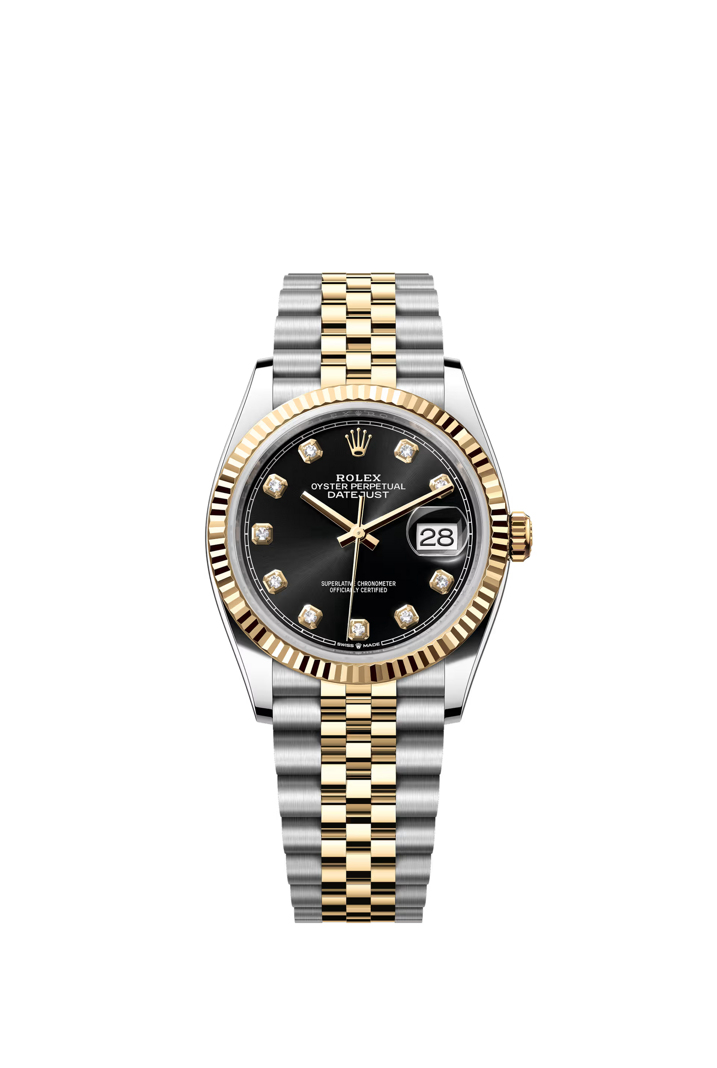 Datejust 36 mm YG Diamonds Markers Ref. 126233