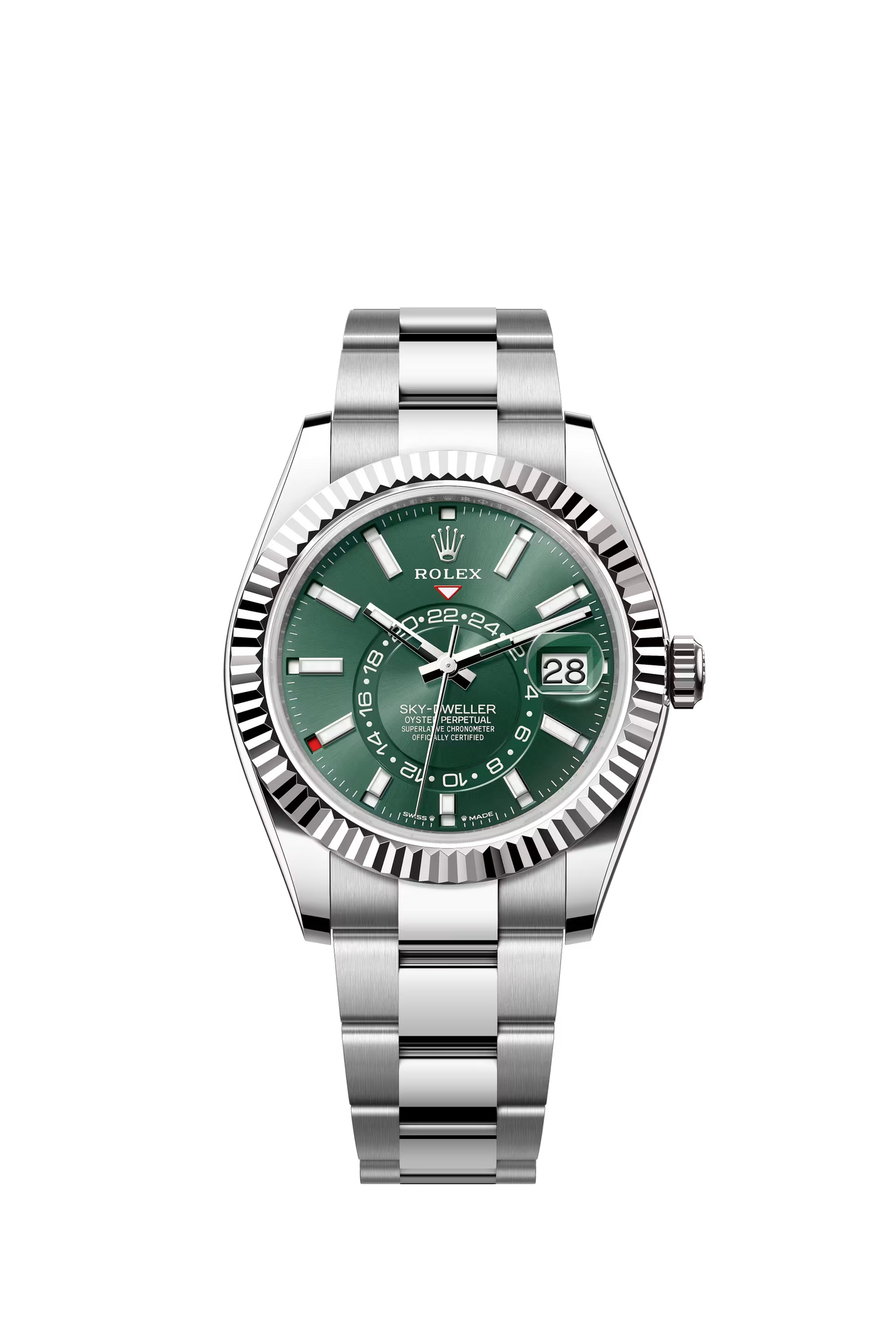 Sky Dweller 42 mm Oyster Ref. 336934 Green Dial
