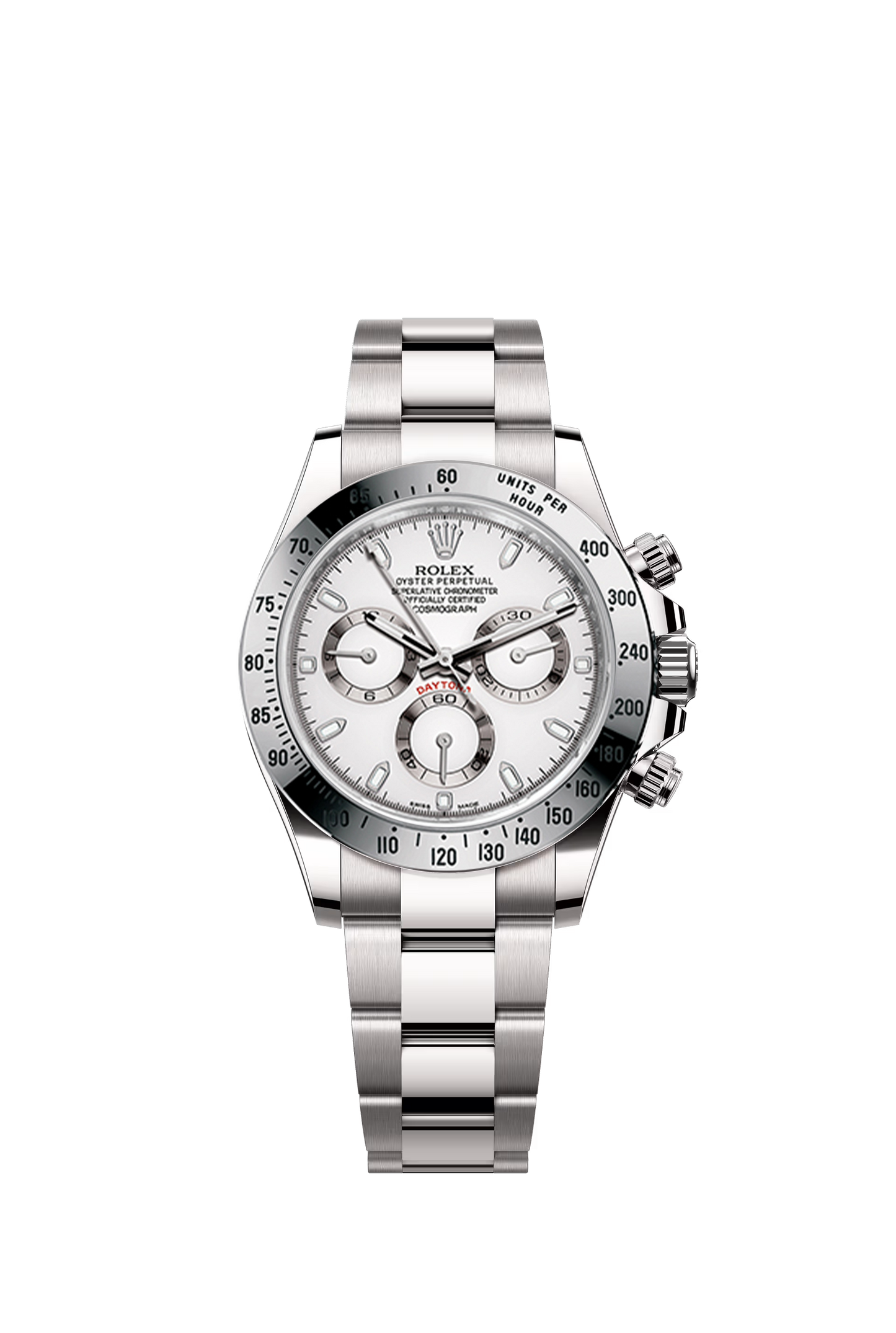 Rolex Cosmograph Daytona Ref. 116520 40mm Oystersteel Black Dial Stainless Steel Bezel Oyster Bracelet