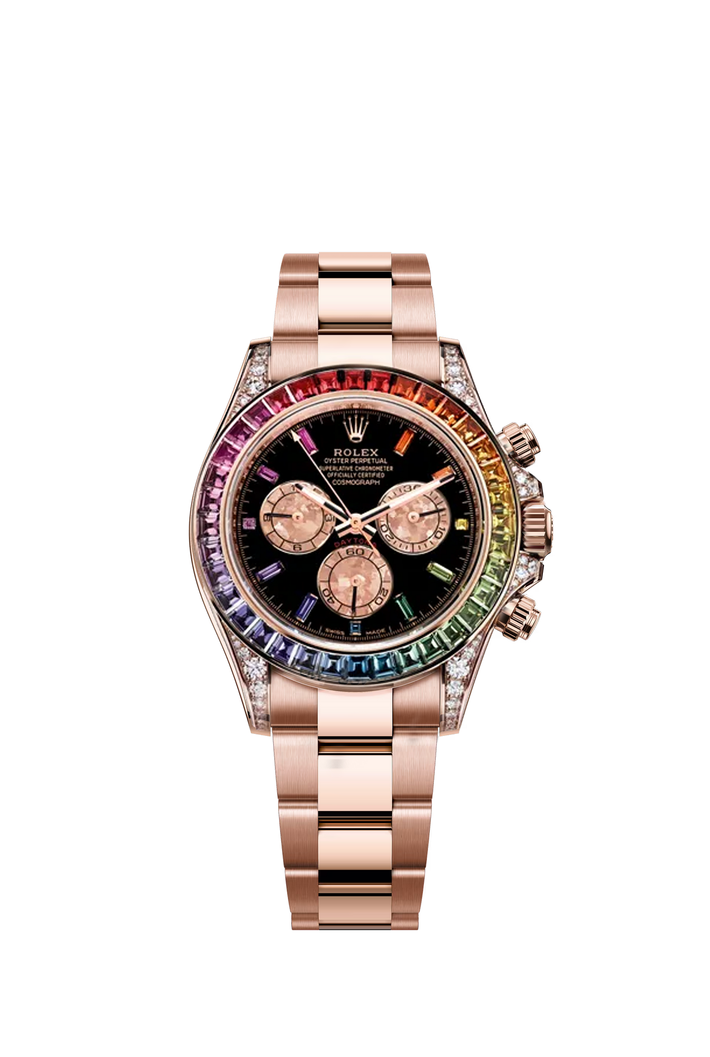 Rolex Cosmograph Daytona 40 mm ref 116595RBOW with rainbow bezel