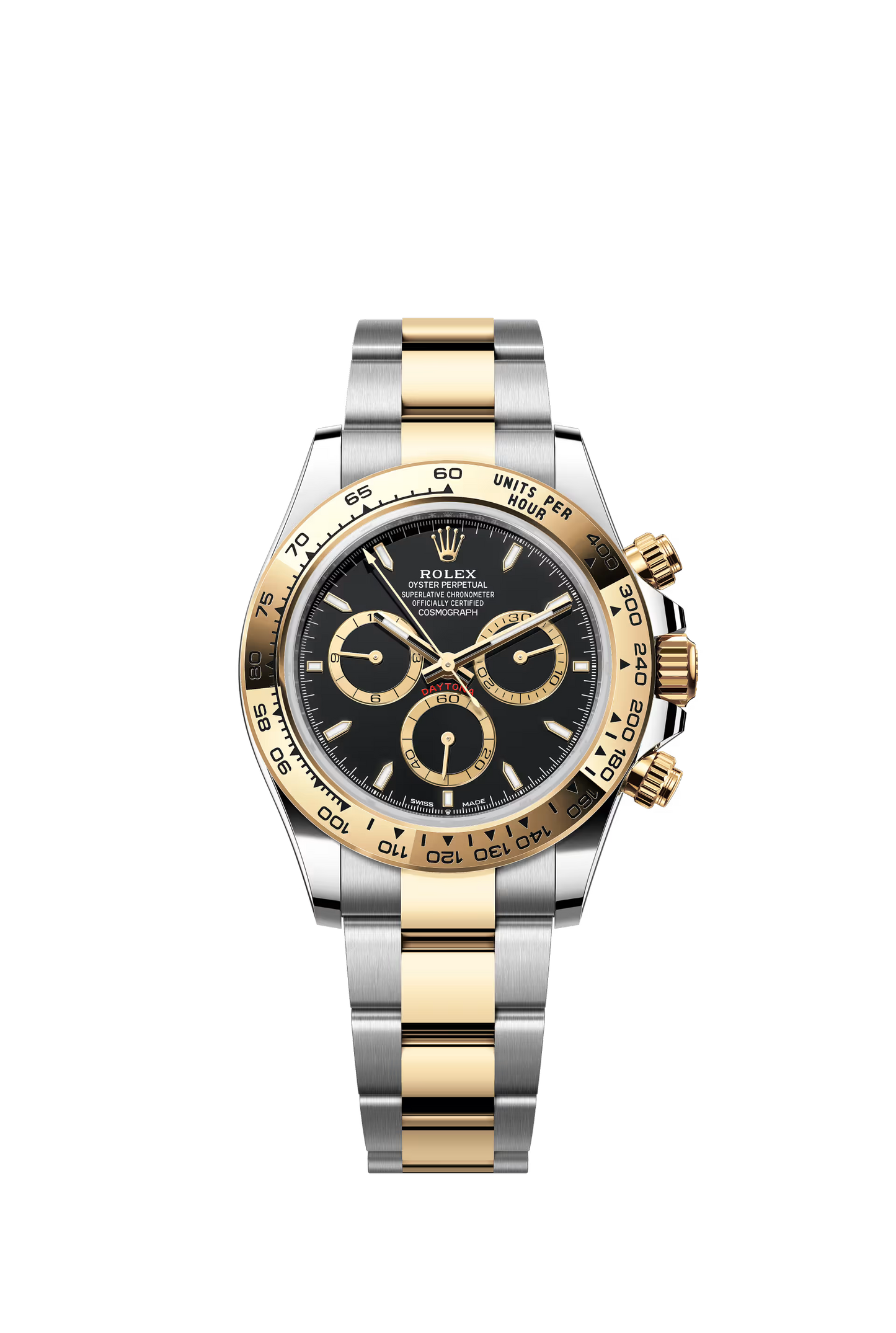 Rolex Cosmograph Daytona 40 mm ref 126503 in steel and yellow gold with black dial