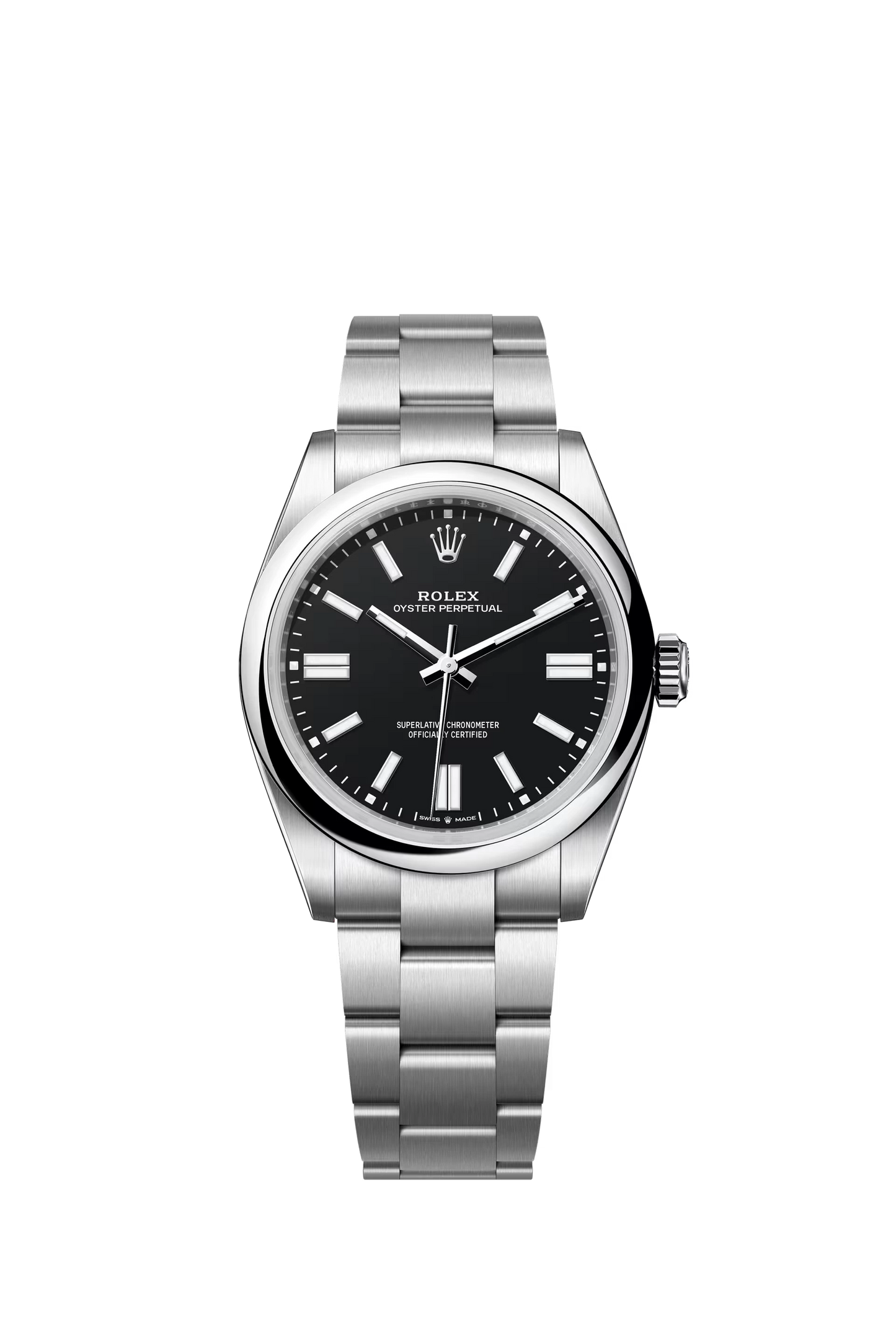 Rolex Oyster Perpetual 41 Oystersteel Black Dial Stick Markers Oyster Bracelet Ref. 134300
