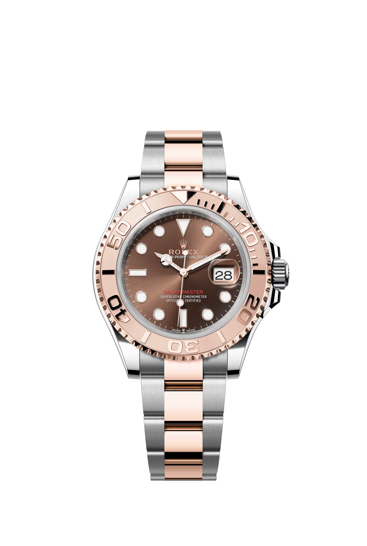 Rolex Yacht-Master 40 ref 126621 in Everose Rolesor with Oyster bracelet