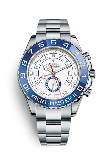 Rolex Yacht-Master II 44 mm ref 116680 in Oystersteel with regatta countdown bezel