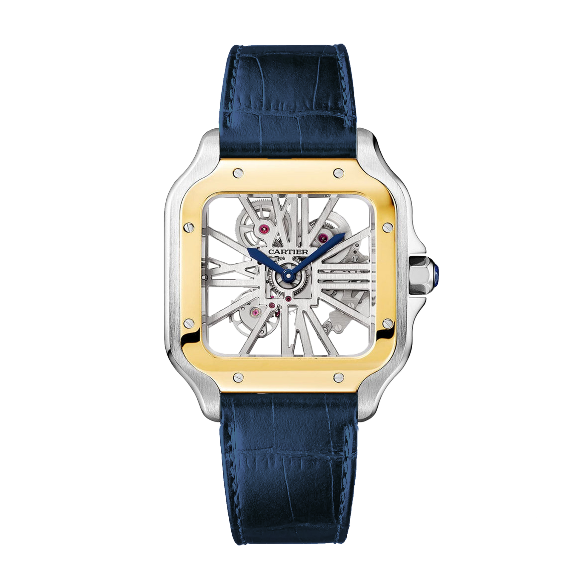 Cartier Santos de Cartier Skeleton Large WHSA0019