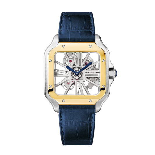 Cartier Santos de Cartier Skeleton Large WHSA0019