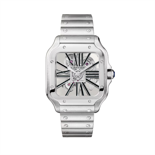 Cartier Santos de Cartier Skeleton Large WHSA0025