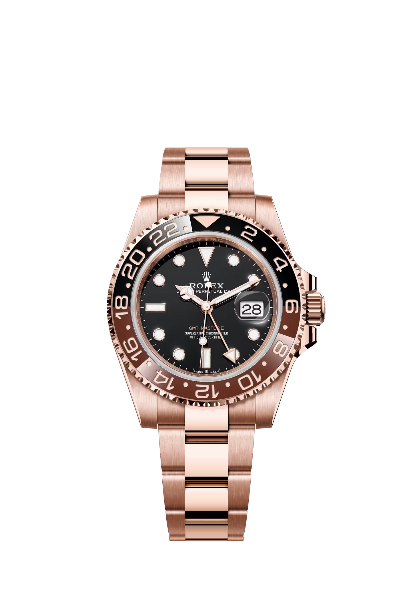 GMT-Master II 40 mm Everose Gold Ref. 126715CHNR