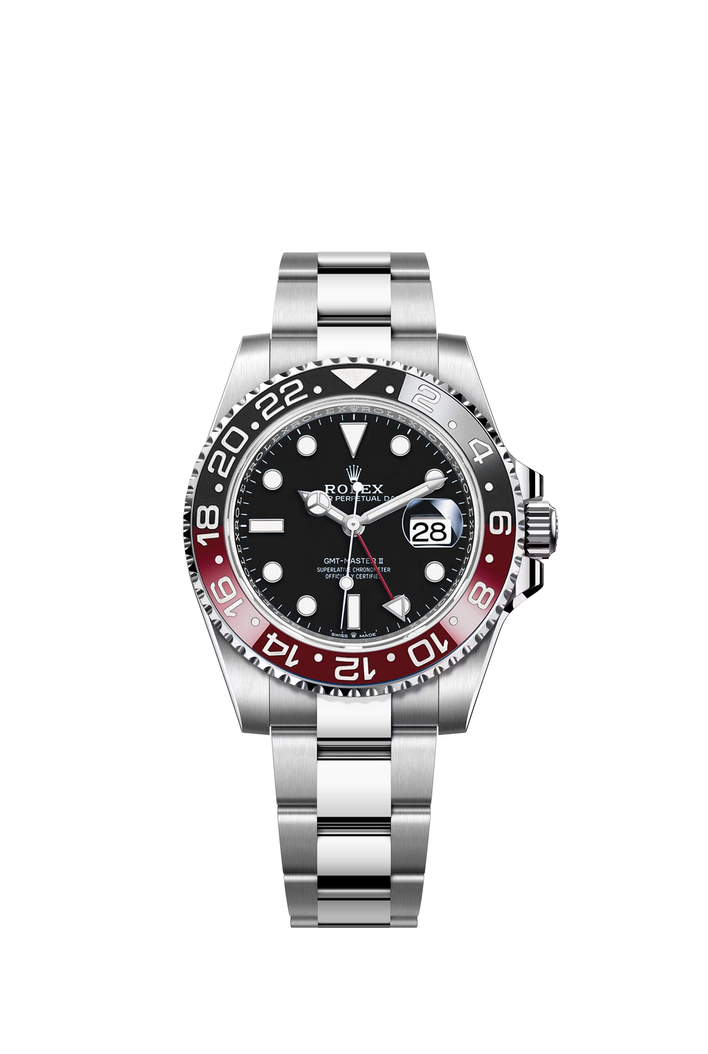 GMT-Master II 40 mm Oystersteel Ref. 16700 "Coke"