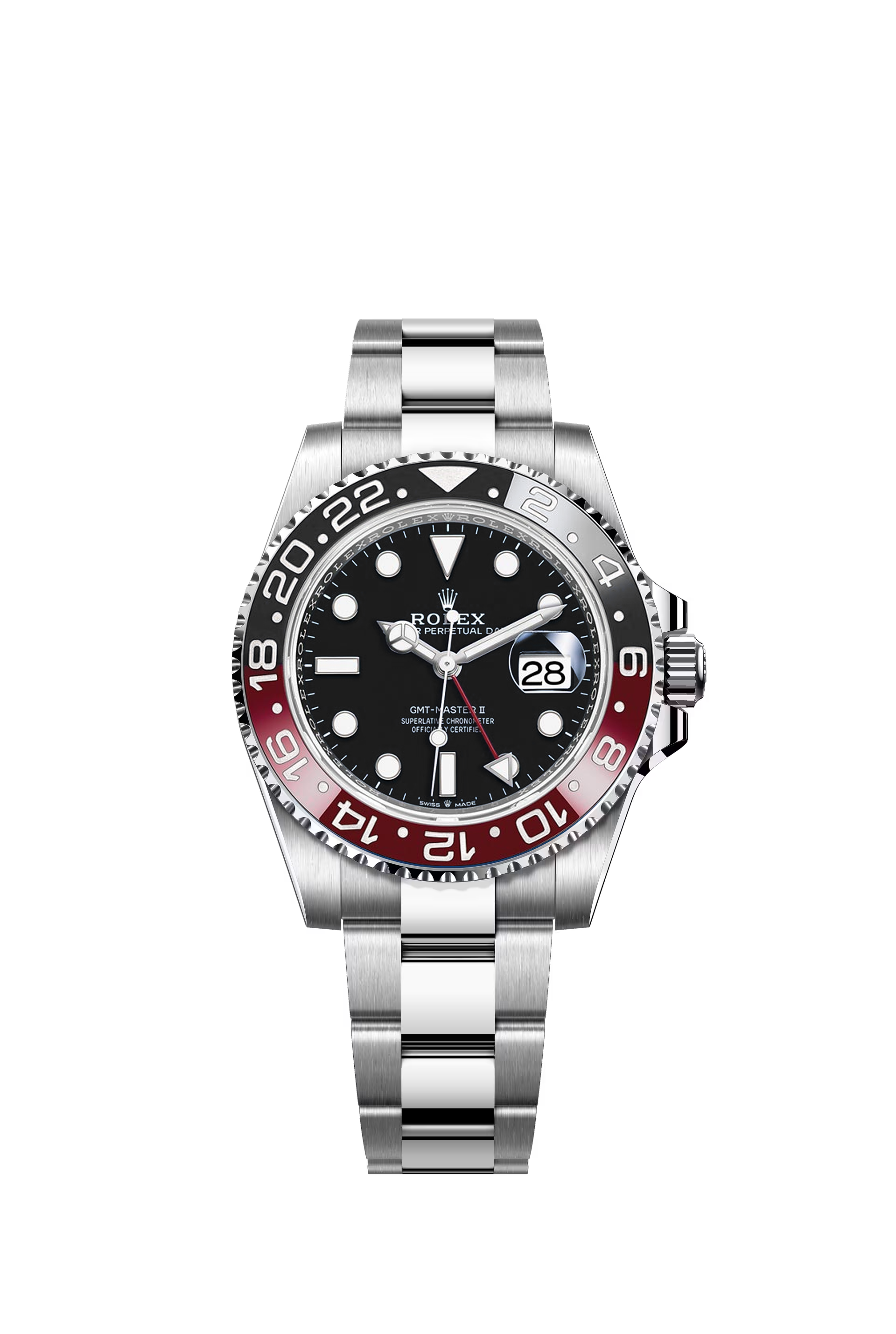GMT-Master II 40 mm Oystersteel Ref. 16700 "Coke"