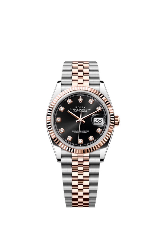 Datejust 36 mm Everose Black Ref. 126231