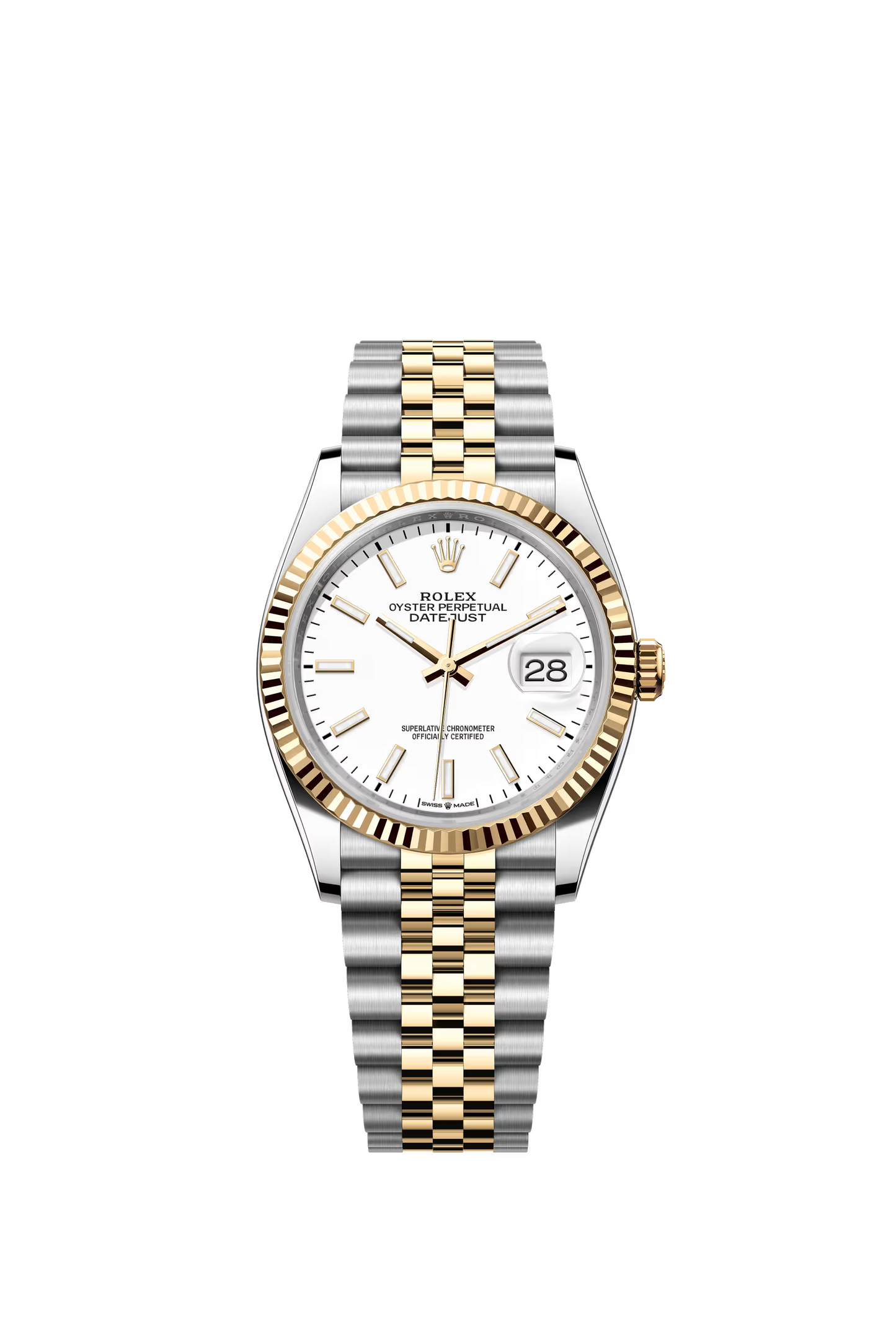 Datejust 36mm YG White Ref. 126233