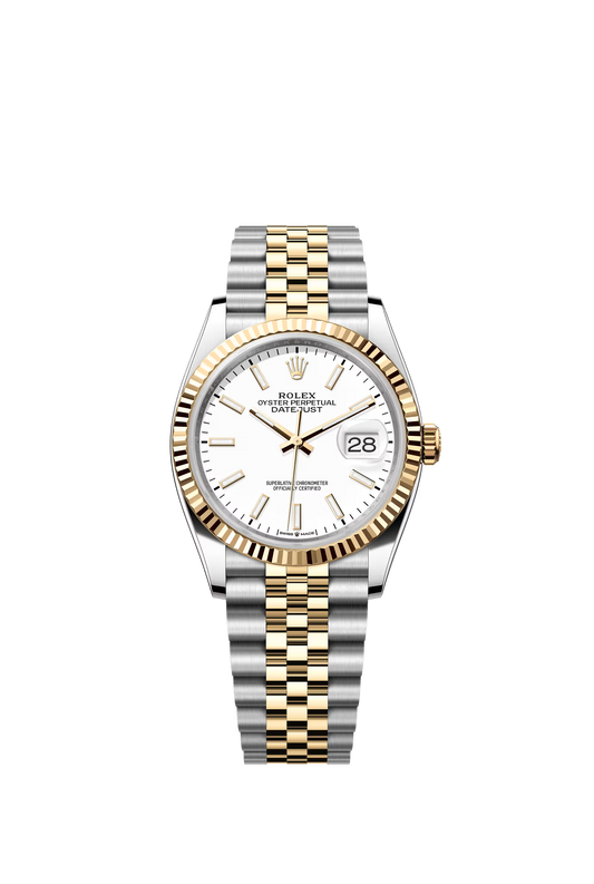 Datejust 36 mm YG White Ref. 126233