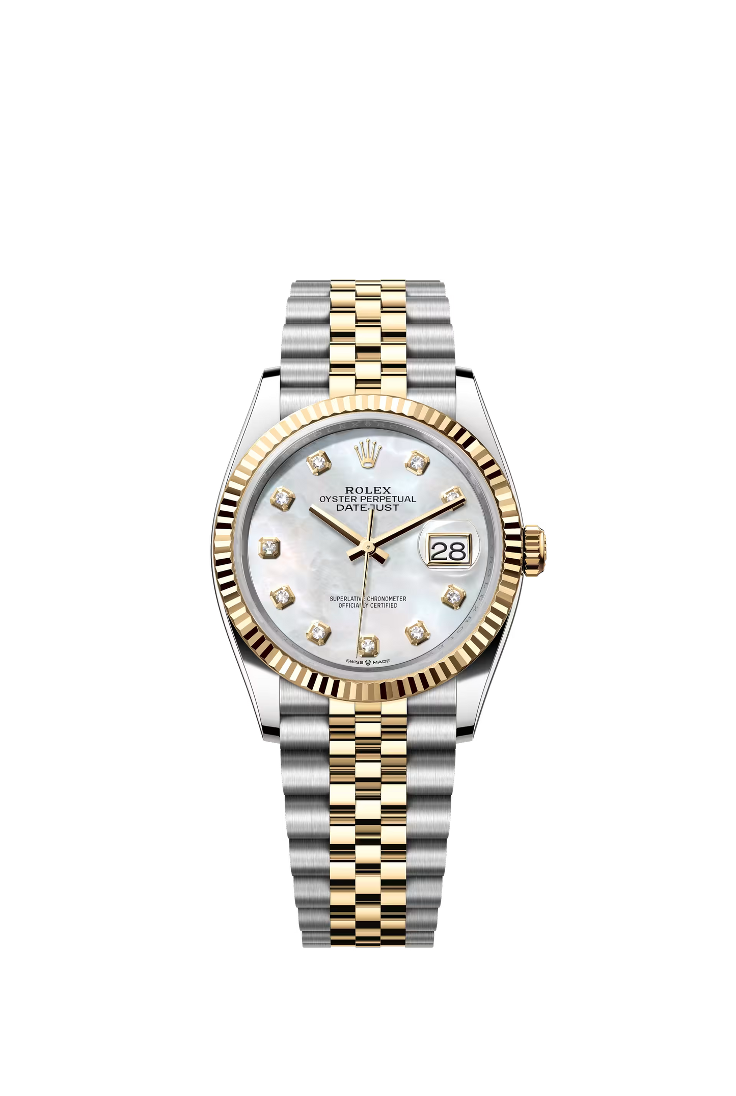 Datejust 36 mm YG Pearl Ref. 126233