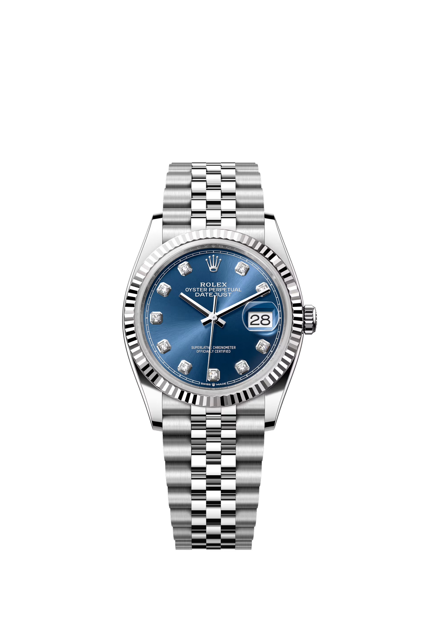 Datejust 36 mm WG Diamonds Markers Ref. 126234