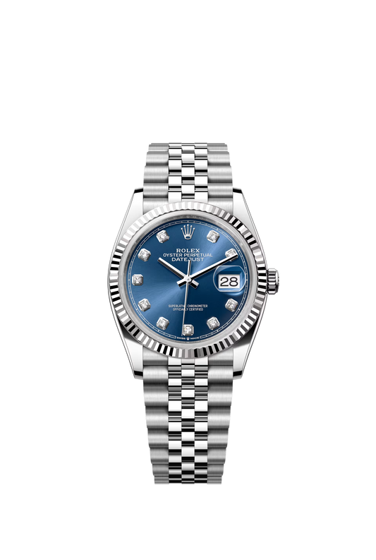 Datejust 36 mm WG Diamonds Markers Ref. 126234