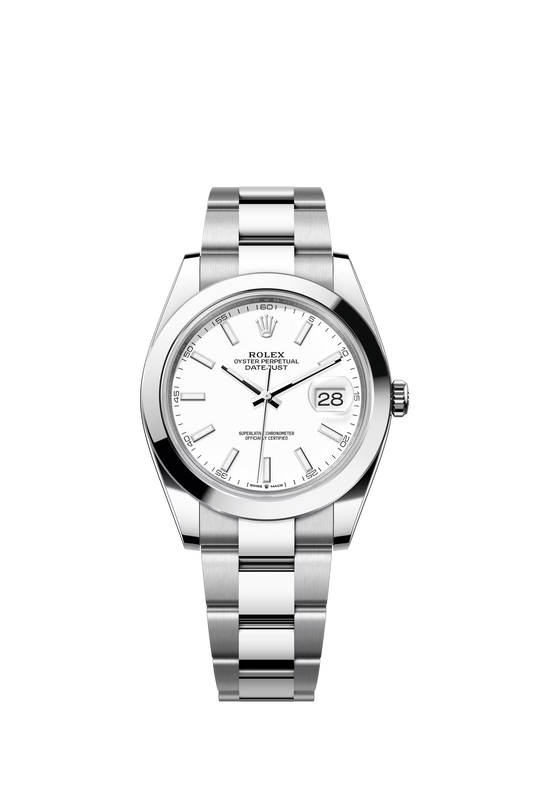 Datejust 41 mm Oyster White Ref. 126300