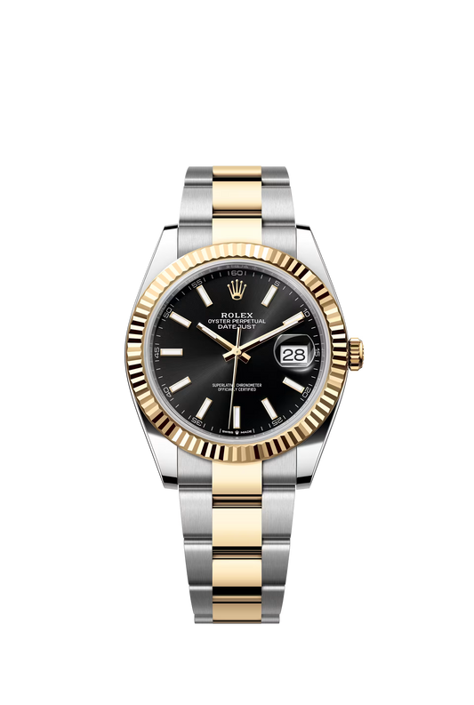 Datejust 41 mm YG Black Ref. 126333