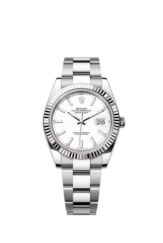 Datejust 41 mm WG White Ref. 126334