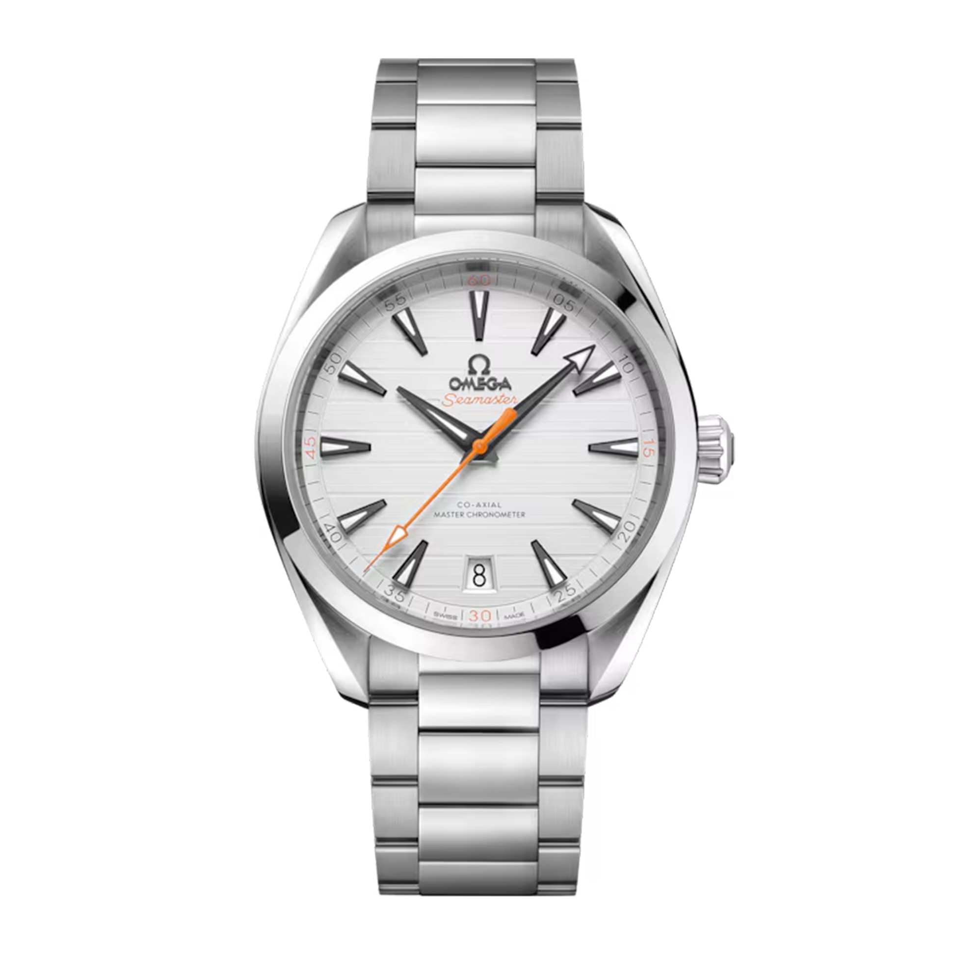 Omega Seamaster Aqua Terra 150M 41mm 220.10.41.21.02.001 silver dial stainless steel bracelet watch