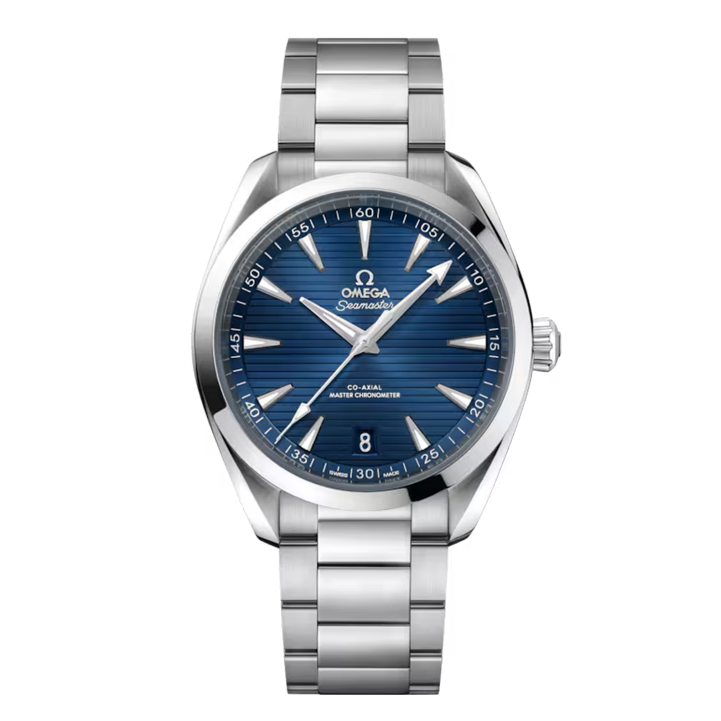 Omega Seamaster Aqua Terra 150M 41mm 220.10.41.21.03.004 blue dial stainless steel bracelet watch