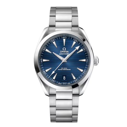 Omega Seamaster Aqua Terra 150M 41mm 220.10.41.21.03.004 blue dial stainless steel bracelet watch