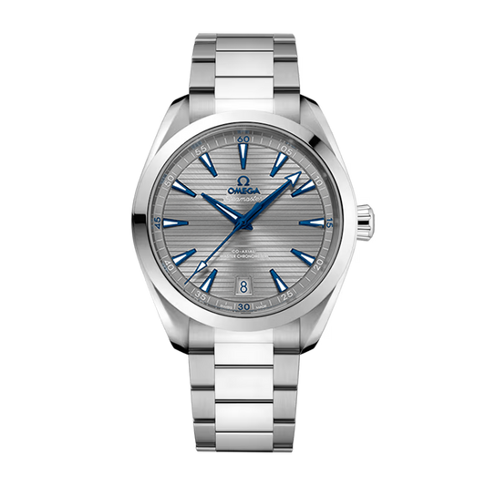 Omega Seamaster Aqua Terra 150M 41mm 220.10.41.21.06.001 grey dial stainless steel bracelet watch