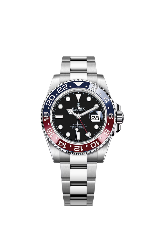 GMT-Master II 40 mm Oystersteel Ref. 126719BLRO "Pepsi"
