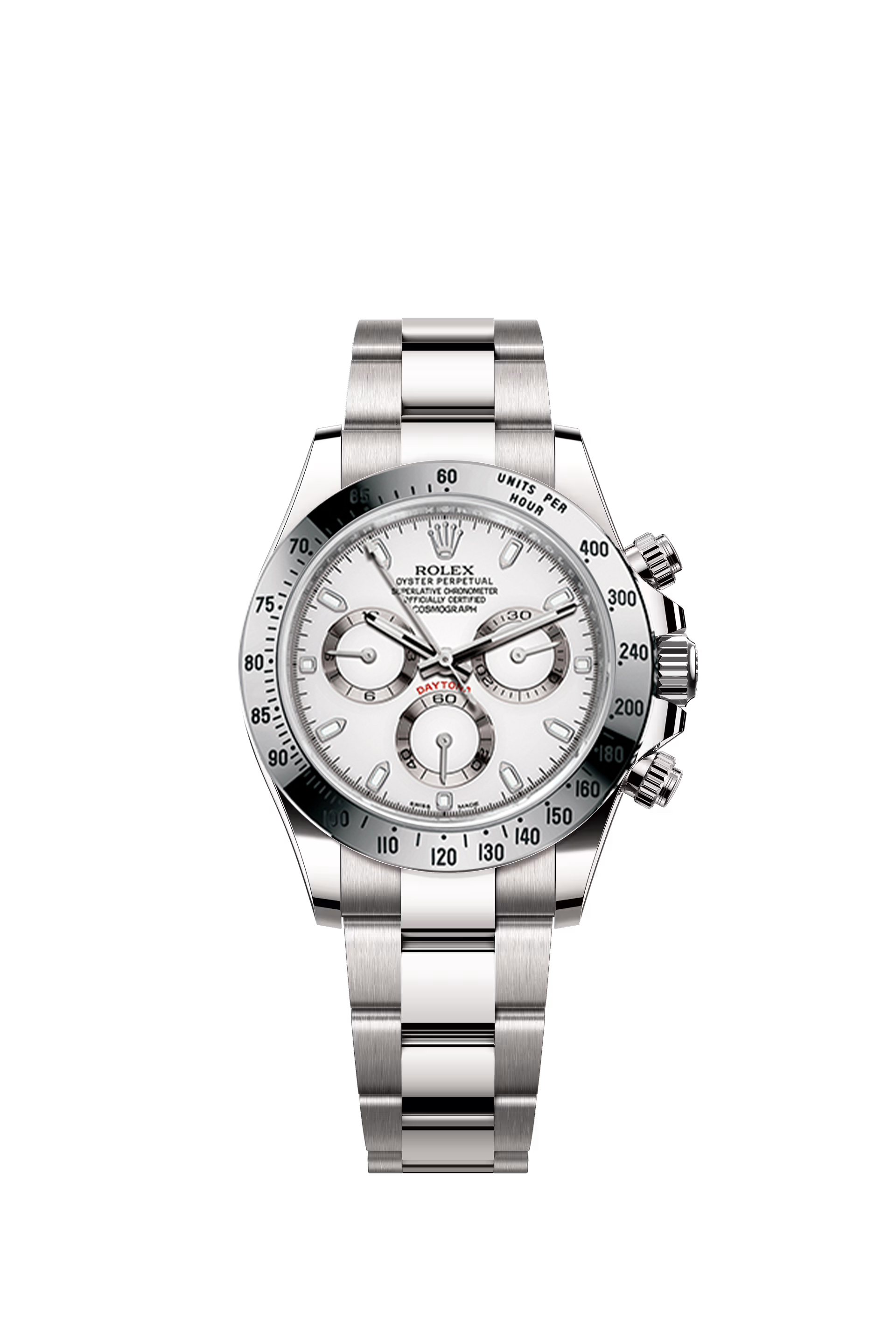 Rolex Cosmograph Daytona Ref. 116520 40mm Oystersteel Black Dial Stainless Steel Bezel Oyster Bracelet
