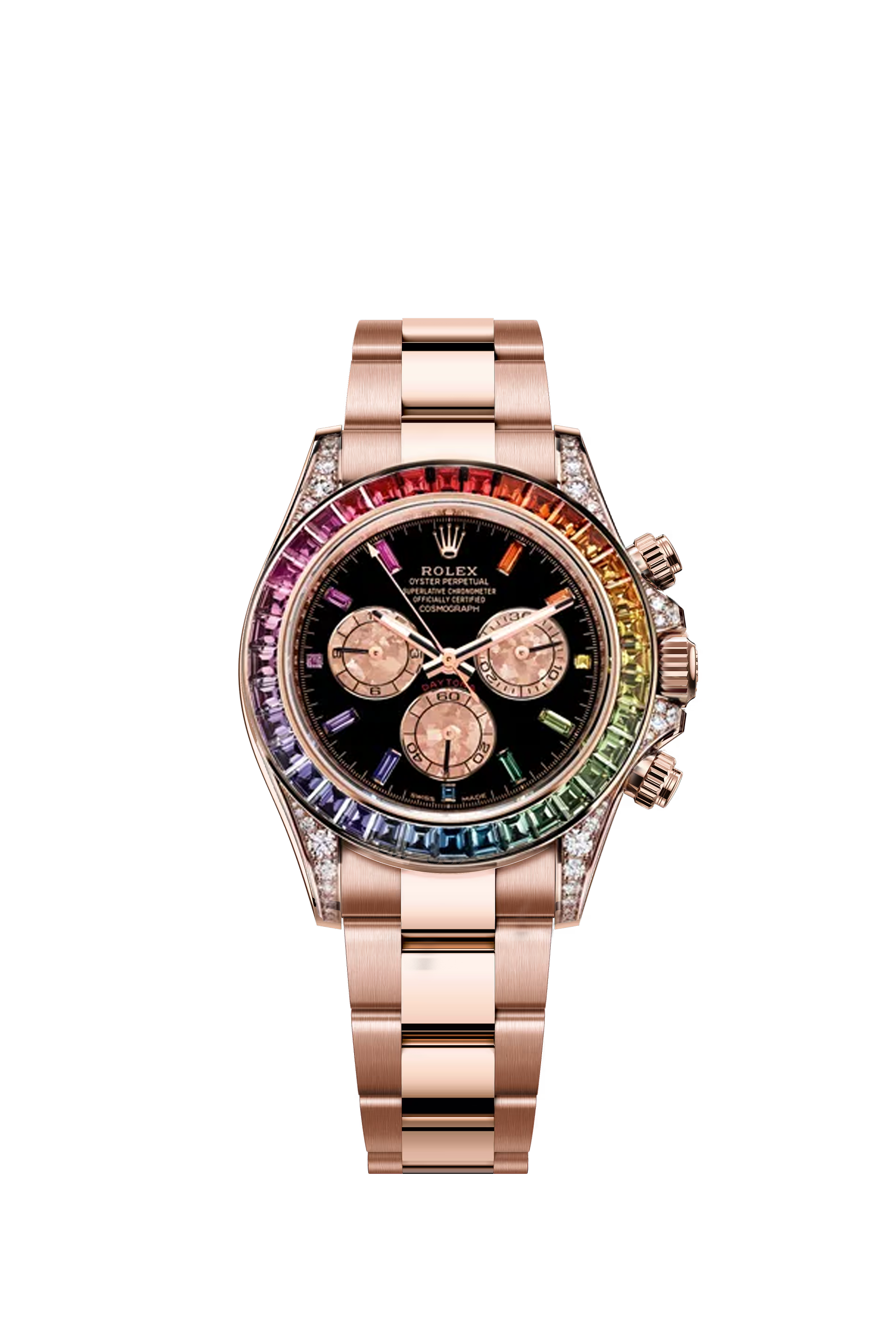 Rolex Cosmograph Daytona 40 mm ref 116595RBOW with rainbow bezel