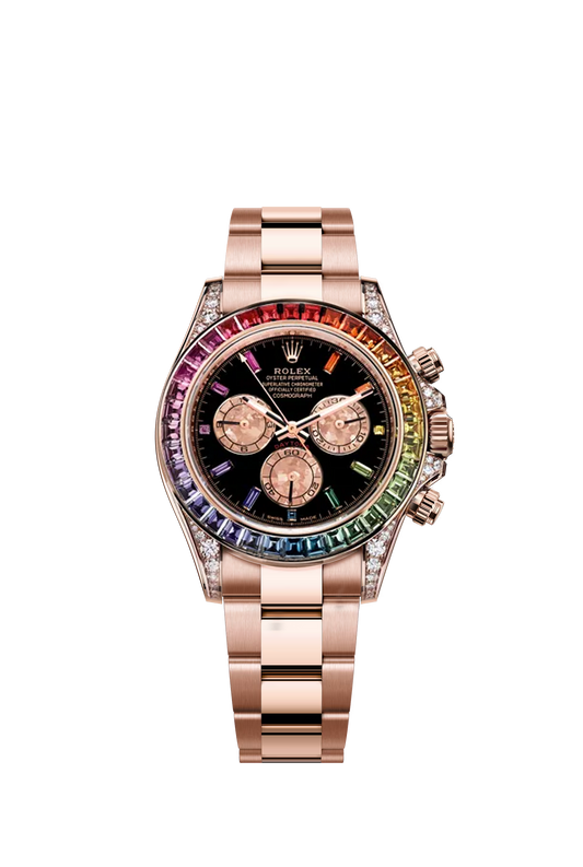 Rolex Cosmograph Daytona 40 mm ref 116595RBOW with rainbow bezel