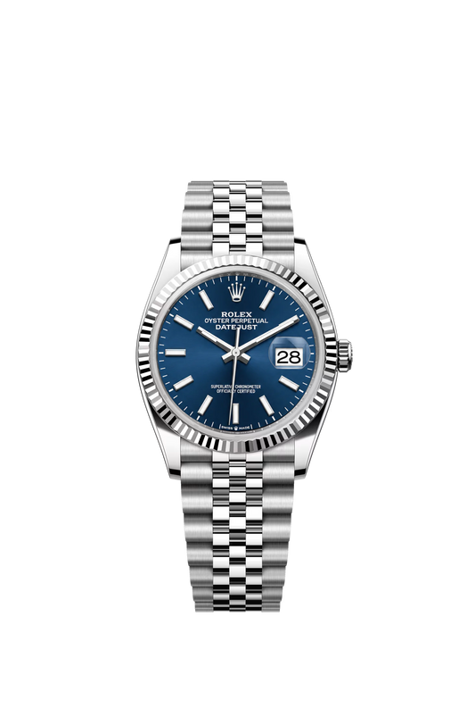 Rolex Datejust 36 Ref. 126234 Bright Blue Dial Jubilee