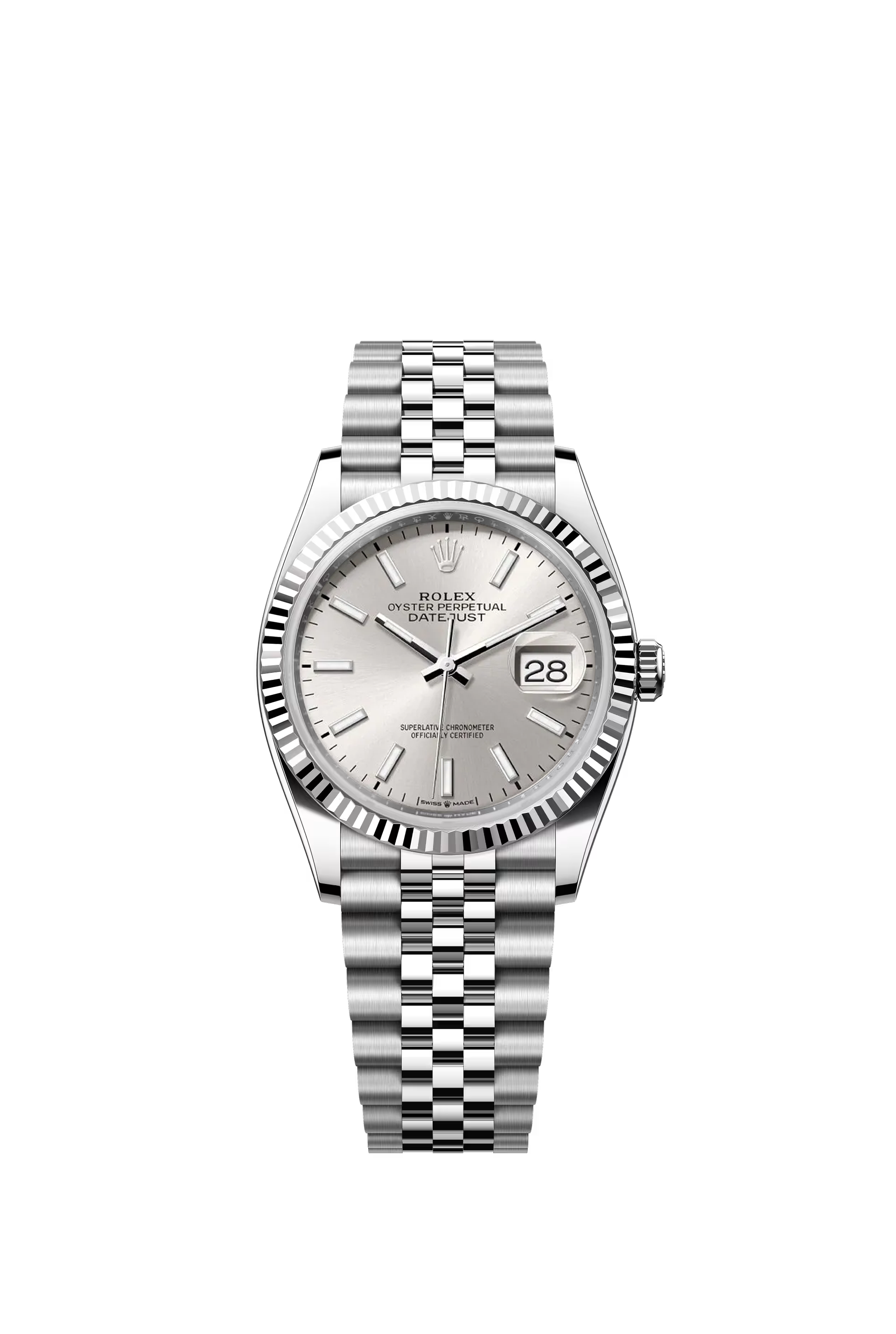 Rolex Datejust 36 Ref. 126234 Silver Dial Jubilee