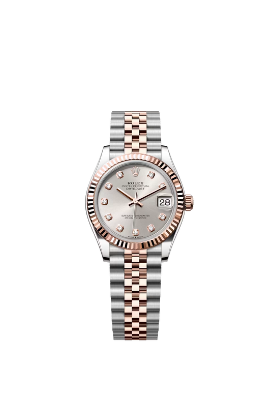 Rolex Datejust 31 Ref. 278271 Silver Diamond Dial Jubilee
