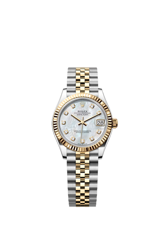 Rolex Datejust 31 Ref. 278273 White Mother of Pearl Diamond Dial Jubilee