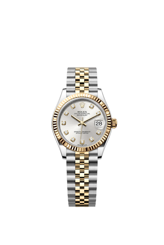 Rolex Datejust 31 Ref. 278273 Silver Diamond Dial Jubilee