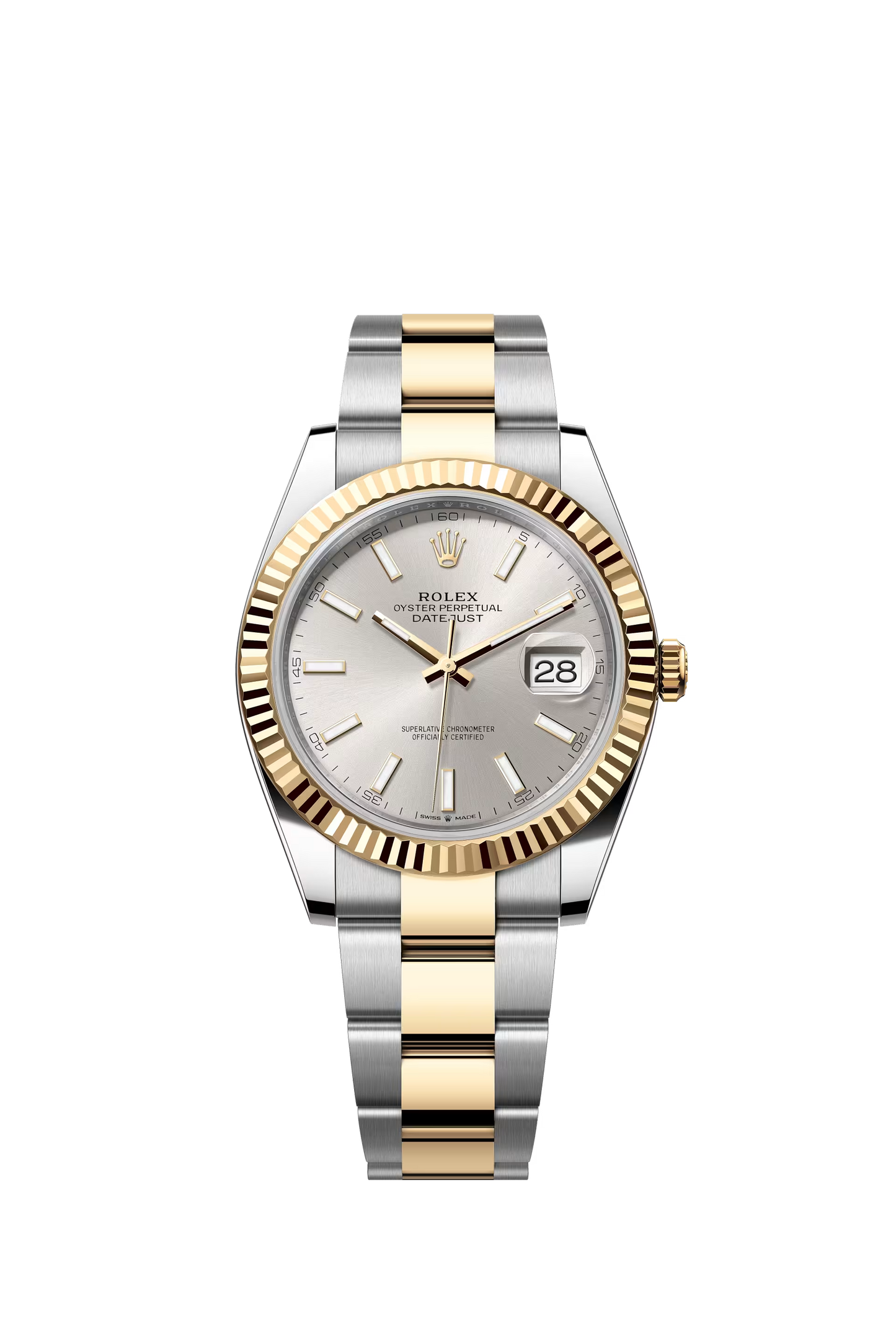 Rolex Datejust 41 Ref. 126334 Silver Dial Fluted Bezel Jubilee Bracelet