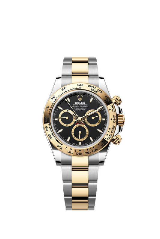 Rolex Cosmograph Daytona 40 mm ref 126503 in steel and yellow gold with black dial