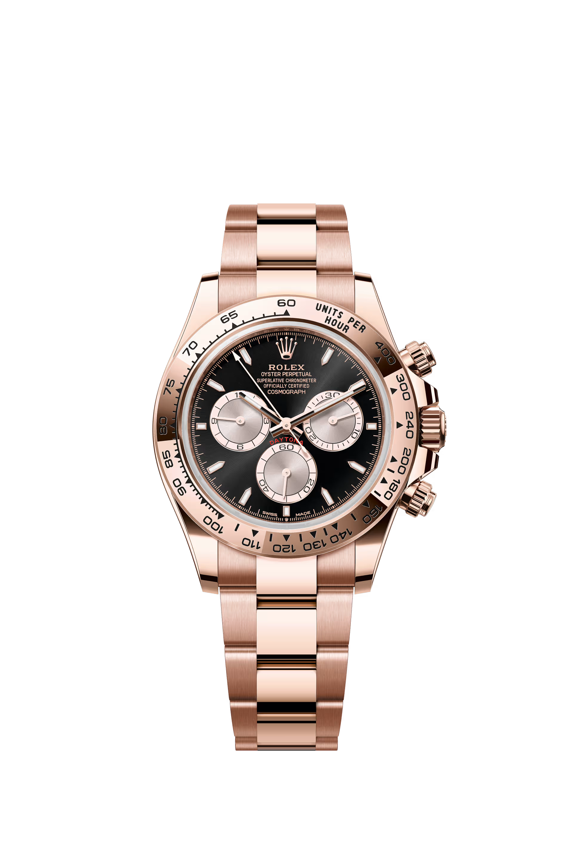 Rolex Cosmograph Daytona 40 mm ref 126505 in Everose gold