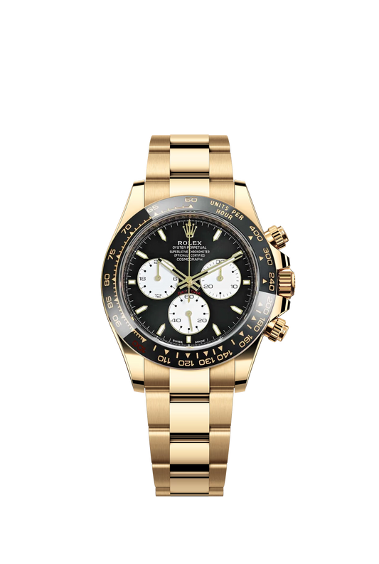 Rolex Cosmograph Daytona Le Mans Ref. 126528LN 40mm Χρυσό 18k Black Dial Black Cerachrom Bezel Oyster Bracelet
