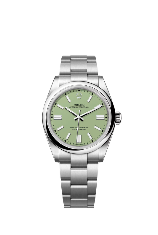 Rolex Oyster Perpetual 41 Pistachio Green Dial 134300