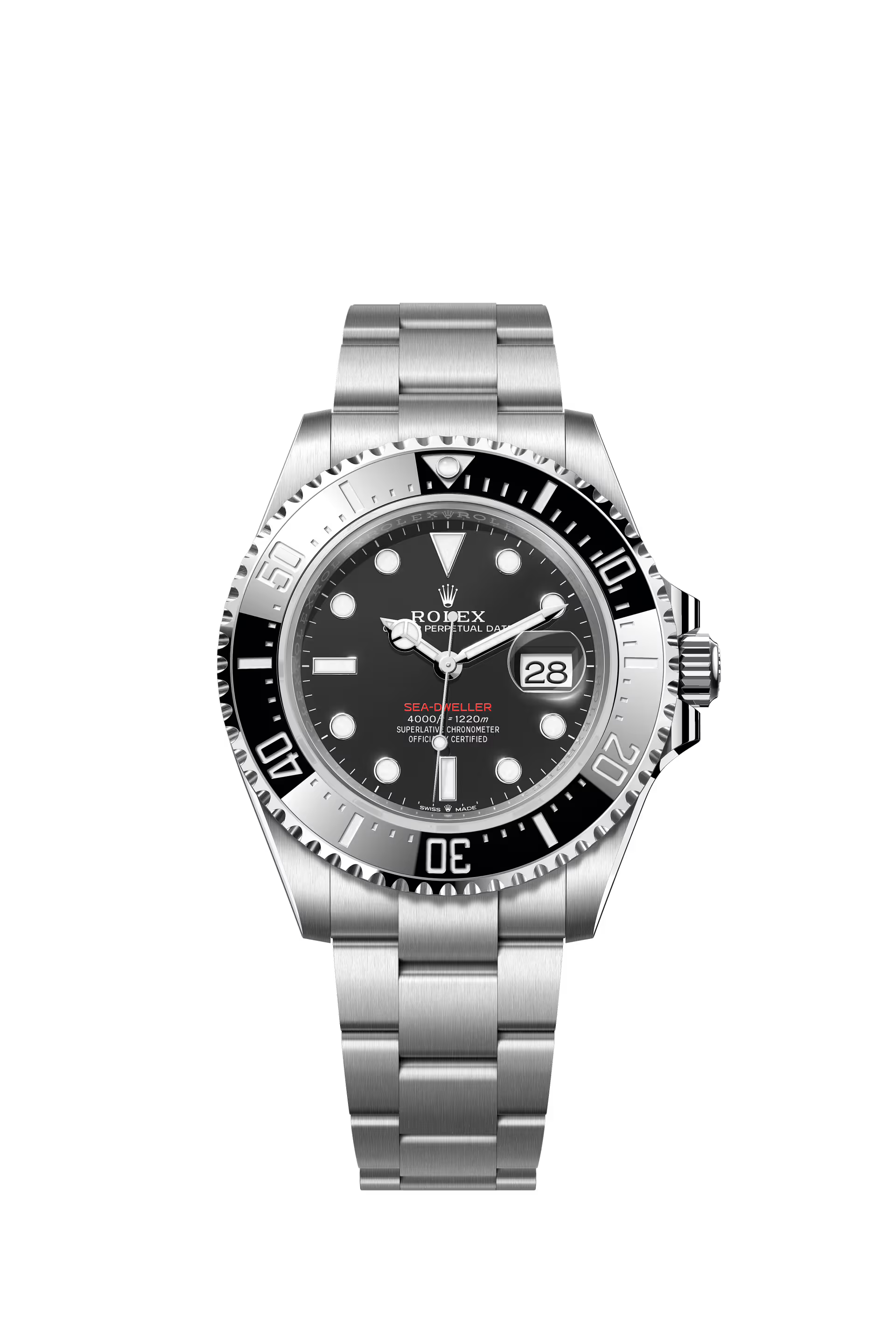 Rolex Sea-Dweller 43 mm ref 126600 in Oystersteel with black dial