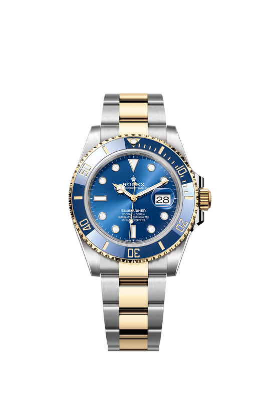 Rolex Submariner Date Ref. 126613LB 41mm Oystersteel Yellow Gold Blue Dial Blue Cerachrom Bezel Oyster Bracelet
