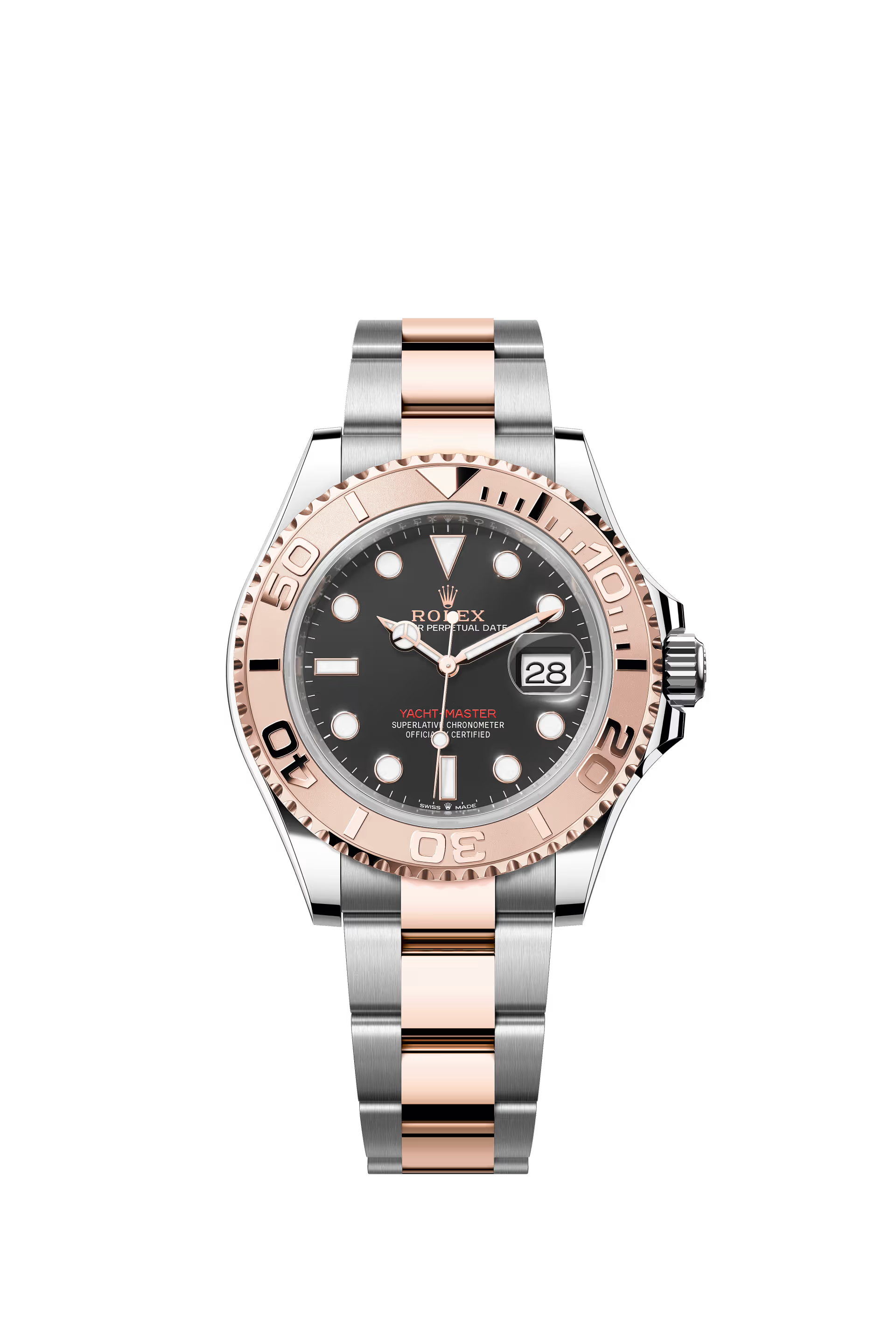 Rolex Yacht-Master 40 ref 126621 in Everose Rolesor with Oyster bracelet