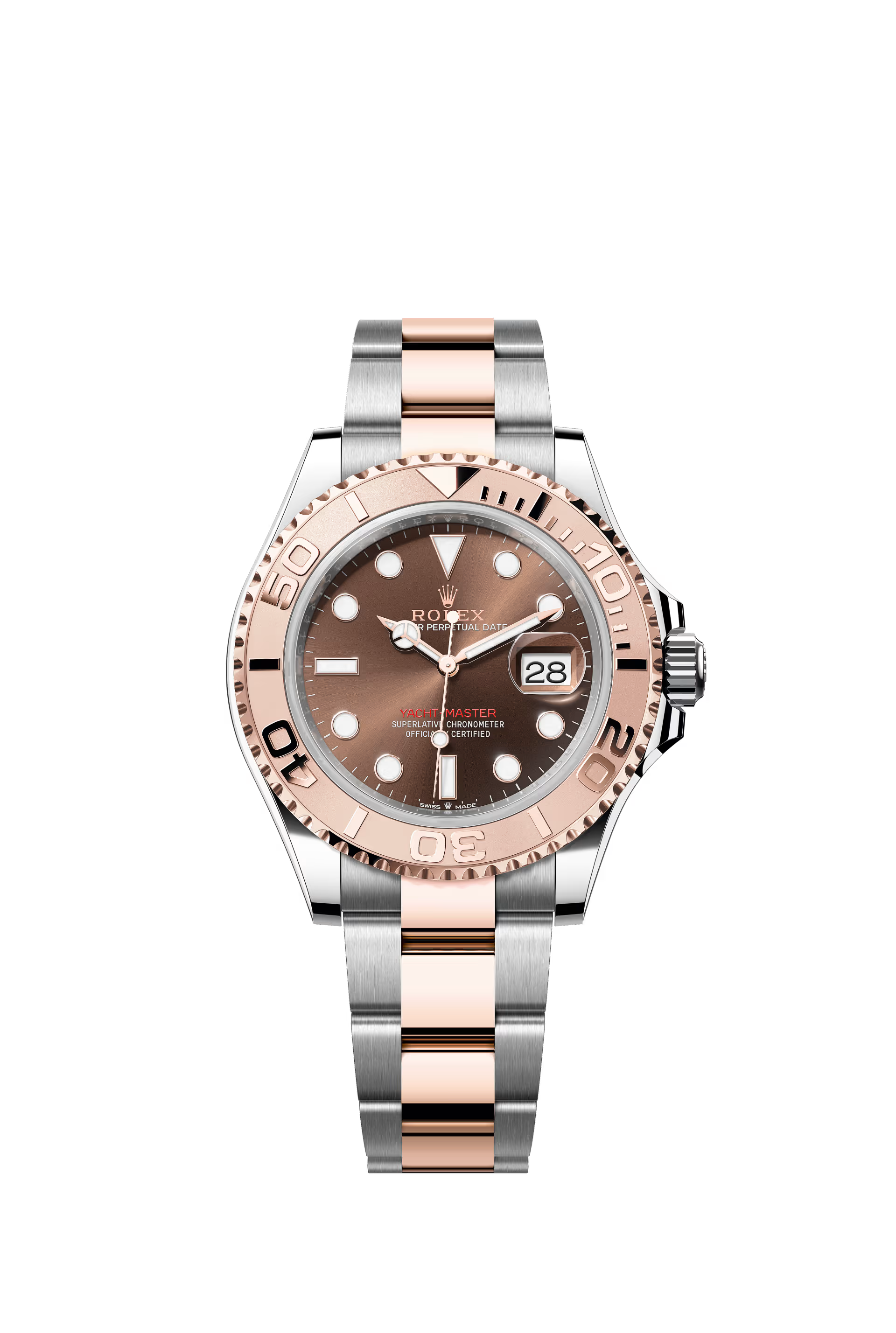 Rolex Yacht-Master 40 ref 126621 in Everose Rolesor with Oyster bracelet