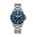 TAG Heuer Aquaracer Professional 300 WBP201B.BA0632 με blue dial και stainless steel bracelet